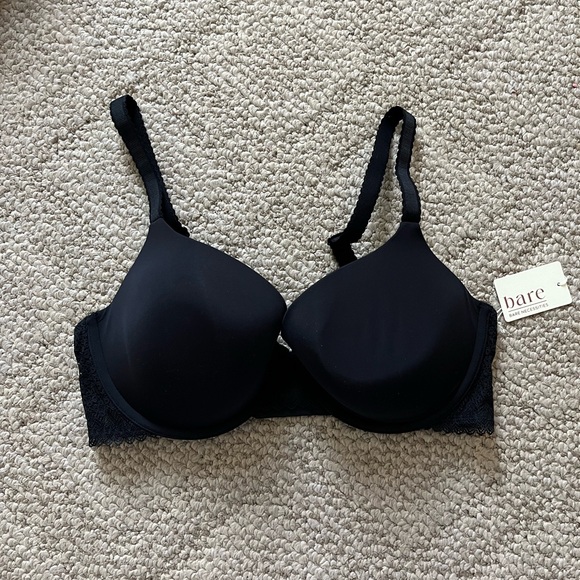 Bare Necessities bare Demi black lace size 36D NWT - Picture 1 of 4
